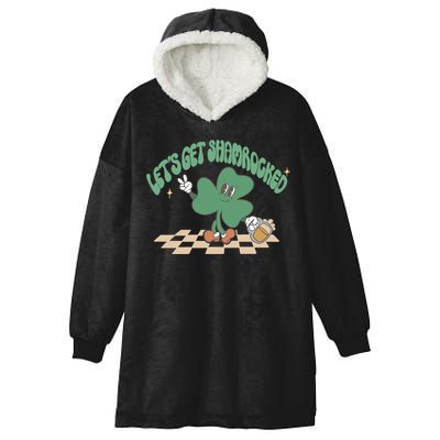 Let's Get Shamrocked Hooded Wearable Blanket