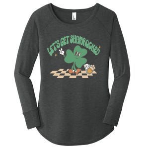 Let's Get Shamrocked Women's Perfect Tri Tunic Long Sleeve Shirt