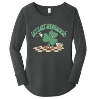 Let's Get Shamrocked Women's Perfect Tri Tunic Long Sleeve Shirt