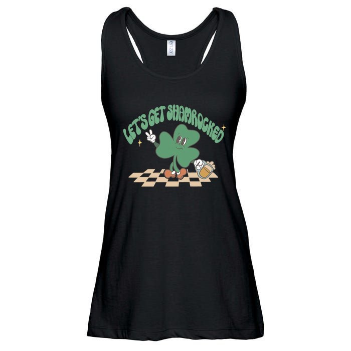 Let's Get Shamrocked Ladies Essential Flowy Tank