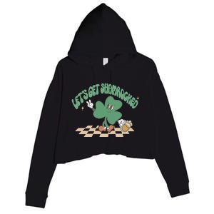 Let's Get Shamrocked Crop Fleece Hoodie