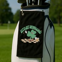 Let's Get Shamrocked Golf Towel