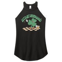 Let's Get Shamrocked Women's Perfect Tri Rocker Tank