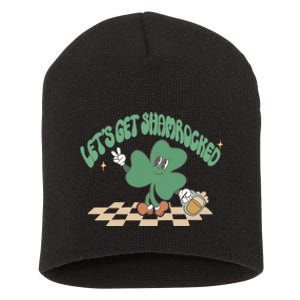 Let's Get Shamrocked Short Acrylic Beanie