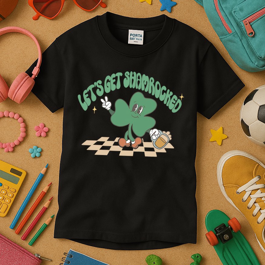 Let's Get Shamrocked Kids T-Shirt