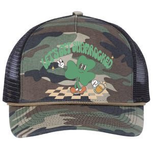 Let's Get Shamrocked Retro Rope Trucker Hat Cap