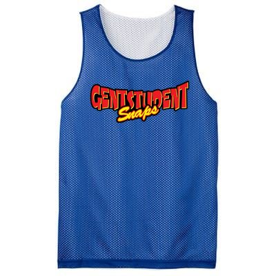 Limited Gentstudent Snaps Mesh Reversible Basketball Jersey Tank