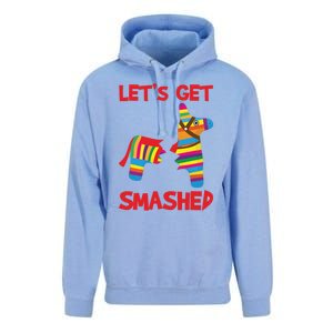 LetS Get Smashed Broken Pinata Funny Cinco De Mayo Humor Gift Unisex Surf Hoodie