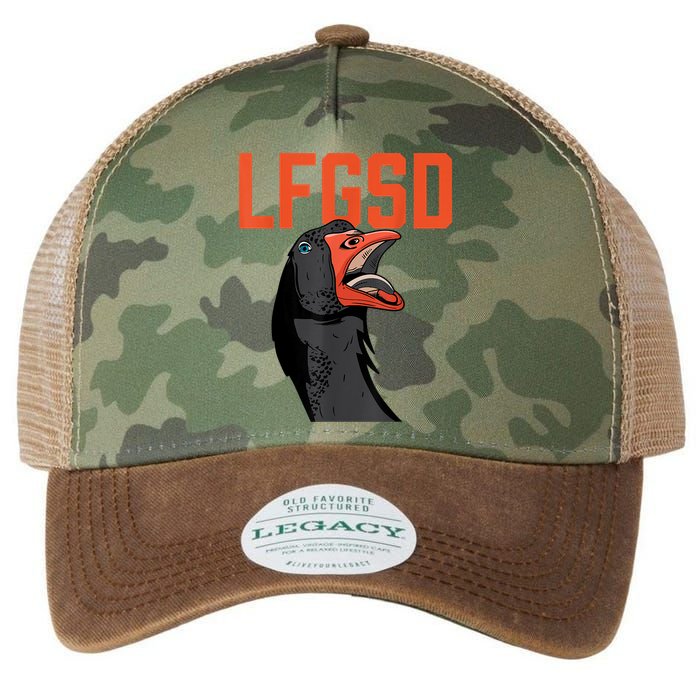 Let's Go San Diego Rally Goose LFGSD Legacy Tie Dye Trucker Hat