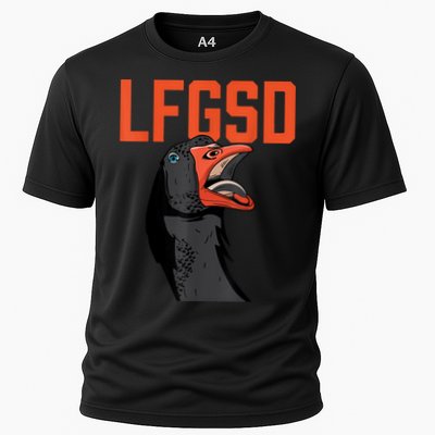 Let's Go San Diego Rally Goose LFGSD Performance Shirt