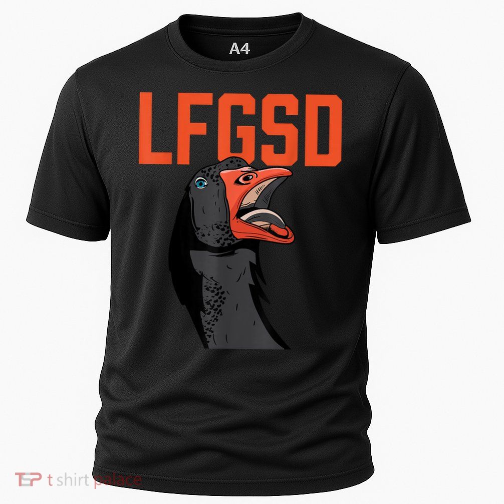Let's Go San Diego Rally Goose LFGSD Performance Shirt