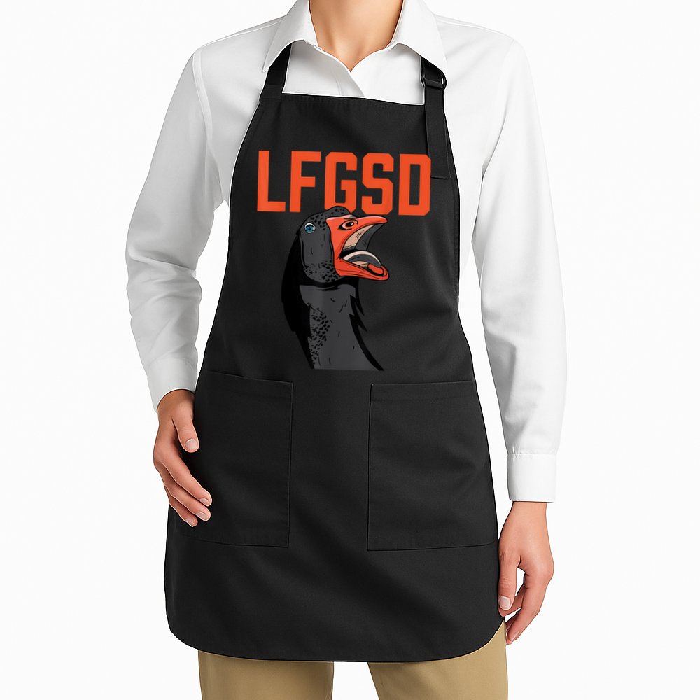 Let's Go San Diego Rally Goose LFGSD Apron