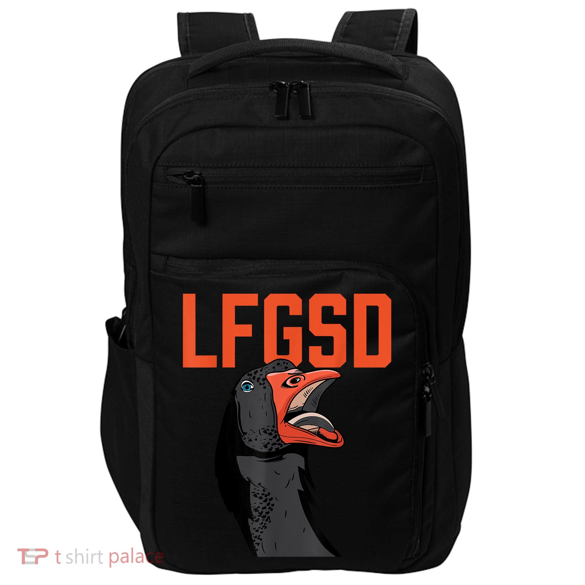 Let's Go San Diego Rally Goose LFGSD Impact Tech Backpack