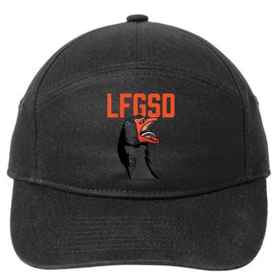 Let's Go San Diego Rally Goose LFGSD 7-Panel Snapback Hat