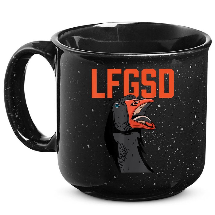 Let's Go San Diego Rally Goose LFGSD 15oz Campfire Ceramic Mug