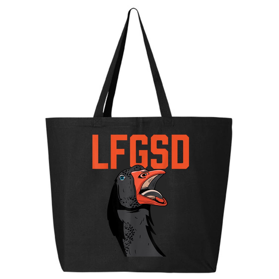 Let's Go San Diego Rally Goose LFGSD 25L Jumbo Tote