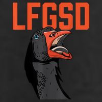 Let's Go San Diego Rally Goose LFGSD 25L Jumbo Tote