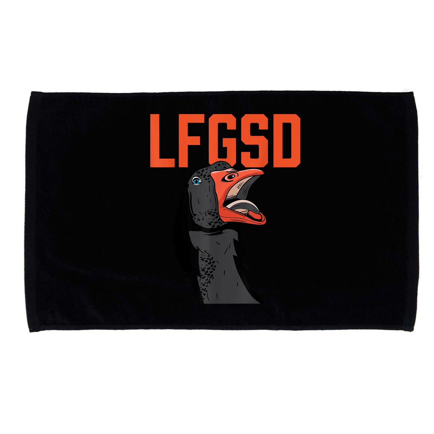 Let's Go San Diego Rally Goose LFGSD Microfiber Hand Towel
