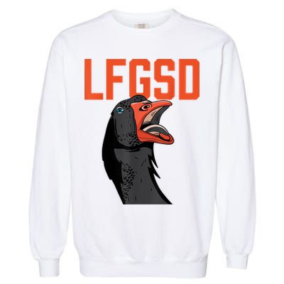 Let's Go San Diego Rally Goose LFGSD Garment-Dyed Sweatshirt