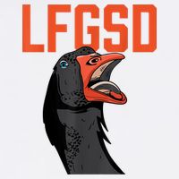 Let's Go San Diego Rally Goose LFGSD Garment-Dyed Sweatshirt