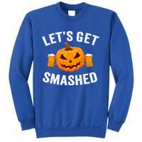 LetS Get Smashed Halloween Gift Funny Halloween Ing Gift Sweatshirt