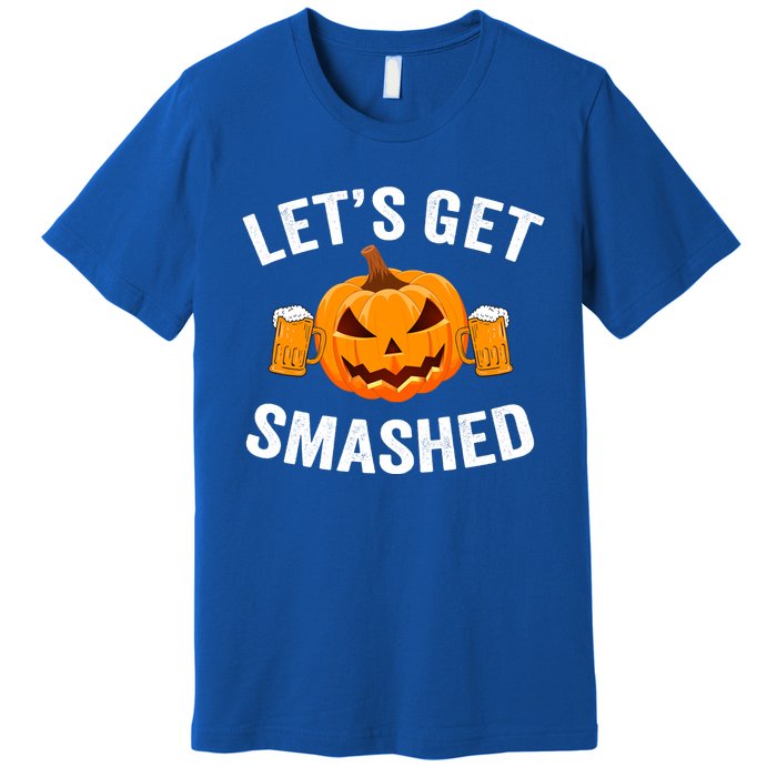 LetS Get Smashed Halloween Gift Funny Halloween Ing Gift Premium T-Shirt