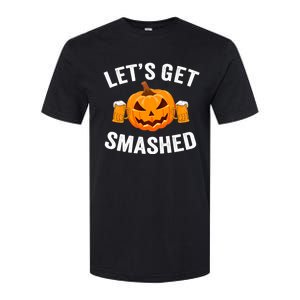 LetS Get Smashed Halloween Gift Funny Halloween Ing Gift Softstyle CVC T-Shirt