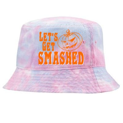 LetS Get Smashed Halloween Meaningful Gift Tie-Dyed Bucket Hat