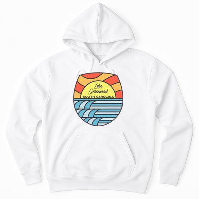 Lake Greenwood South Carolina Sc Sunset Vacation Souvenir Hoodie