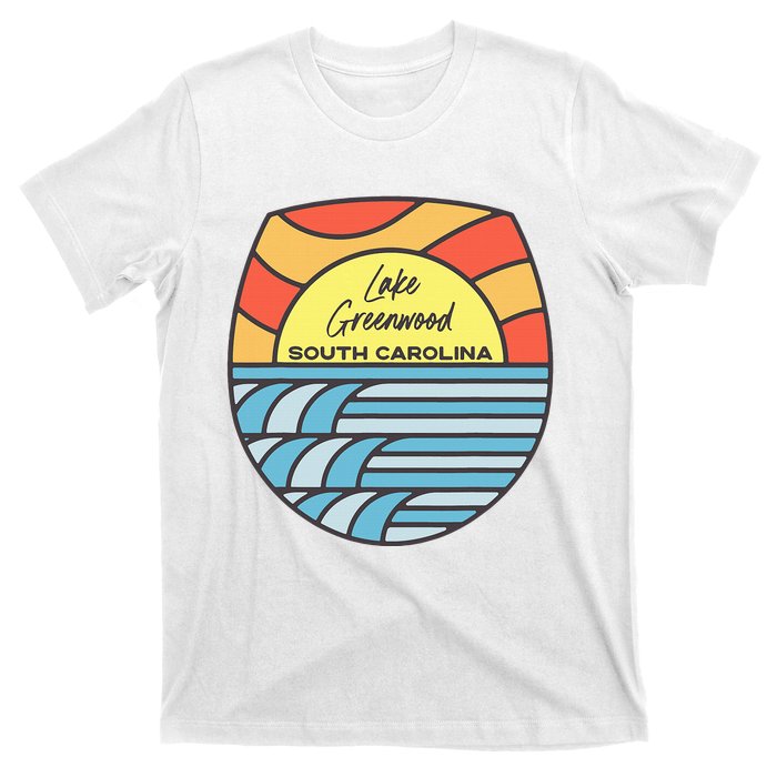 Lake Greenwood South Carolina Sc Sunset Vacation Souvenir T-Shirt