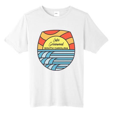 Lake Greenwood South Carolina Sc Sunset Vacation Souvenir Tall Fusion ChromaSoft Performance T-Shirt