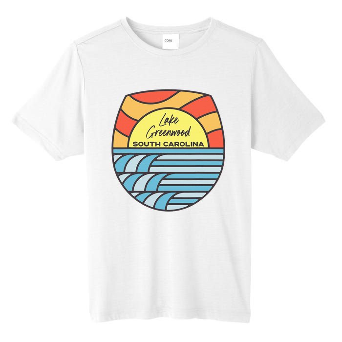 Lake Greenwood South Carolina Sc Sunset Vacation Souvenir Tall Fusion ChromaSoft Performance T-Shirt