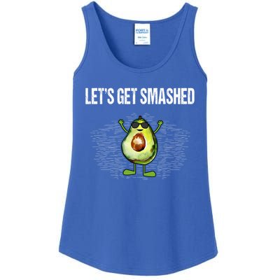 LetS Get Smashed Funny Avocado Guacamole Keto Meaningful Gift Ladies Essential Tank