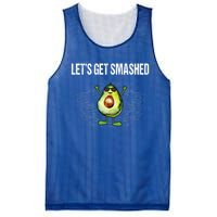 LetS Get Smashed Funny Avocado Guacamole Keto Meaningful Gift Mesh Reversible Basketball Jersey Tank