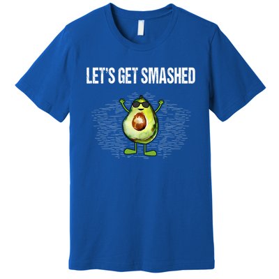 LetS Get Smashed Funny Avocado Guacamole Keto Meaningful Gift Premium T-Shirt