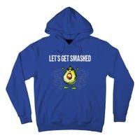 LetS Get Smashed Funny Avocado Guacamole Keto Meaningful Gift Tall Hoodie