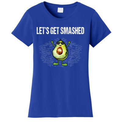 LetS Get Smashed Funny Avocado Guacamole Keto Meaningful Gift Women's T-Shirt