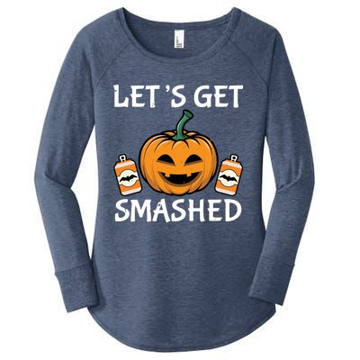 LetS Get Smashed Funny Halloween Custome Gift Women's Perfect Tri Tunic Long Sleeve Shirt