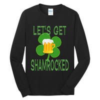 Let's Get Shamrocked St. Patty's Day Tall Long Sleeve T-Shirt