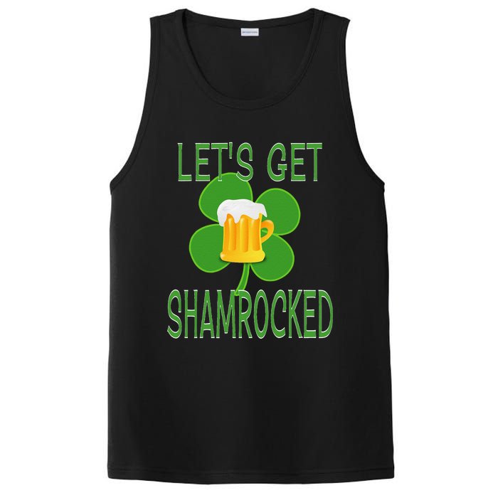 Let's Get Shamrocked St. Patty's Day PosiCharge Competitor Tank