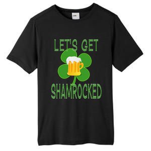 Let's Get Shamrocked St. Patty's Day Tall Fusion ChromaSoft Performance T-Shirt