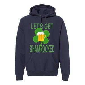 Let's Get Shamrocked St. Patty's Day Premium Hoodie