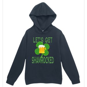 Let's Get Shamrocked St. Patty's Day Urban Pullover Hoodie