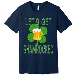 Let's Get Shamrocked St. Patty's Day Premium T-Shirt