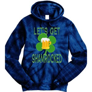 Let's Get Shamrocked St. Patty's Day Tie Dye Hoodie