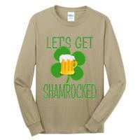 Let's Get Shamrocked St. Patty's Day Tall Long Sleeve T-Shirt