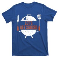 Let's Get Sauced Bbq Grill Barbecue Gift T-Shirt