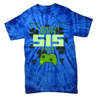 Lucky Gamer Sis Ever Gamepad Shamrock Funny Sis Clover Sis Gift Tie-Dye T-Shirt