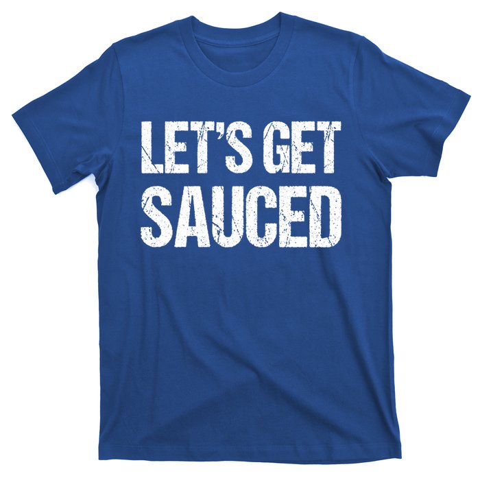 Let's Get Sauced Bbq Grill Barbecue Gift T-Shirt