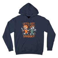 LETS GET SPOOKY WITCHES Funny Halloween Quote Hoodie